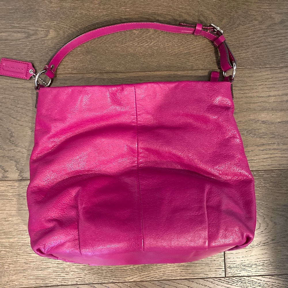 Coach Madison Isabelle Leather Shoulder Bag